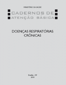 Capa de Livro: Cadernos de Atenção Básica, n. 25 – Doenças Respiratórias Crônicas