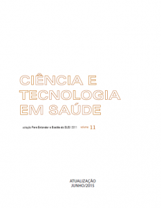 Capa de Livro: Ciência e Tecnologia em Saúde