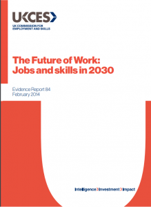 Capa de Livro: The Future of Work Jobs and Skills in 2030