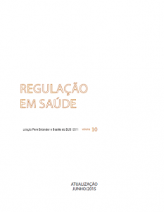 Capa de Livro: Regulação em Saúde