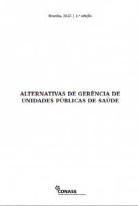Capa de Livro: Alternativas de Gerência de Unidades Públicas de Saúde