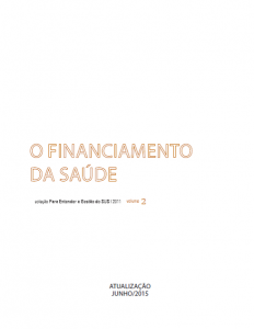 Capa de Livro: O Financiamento da Saúde